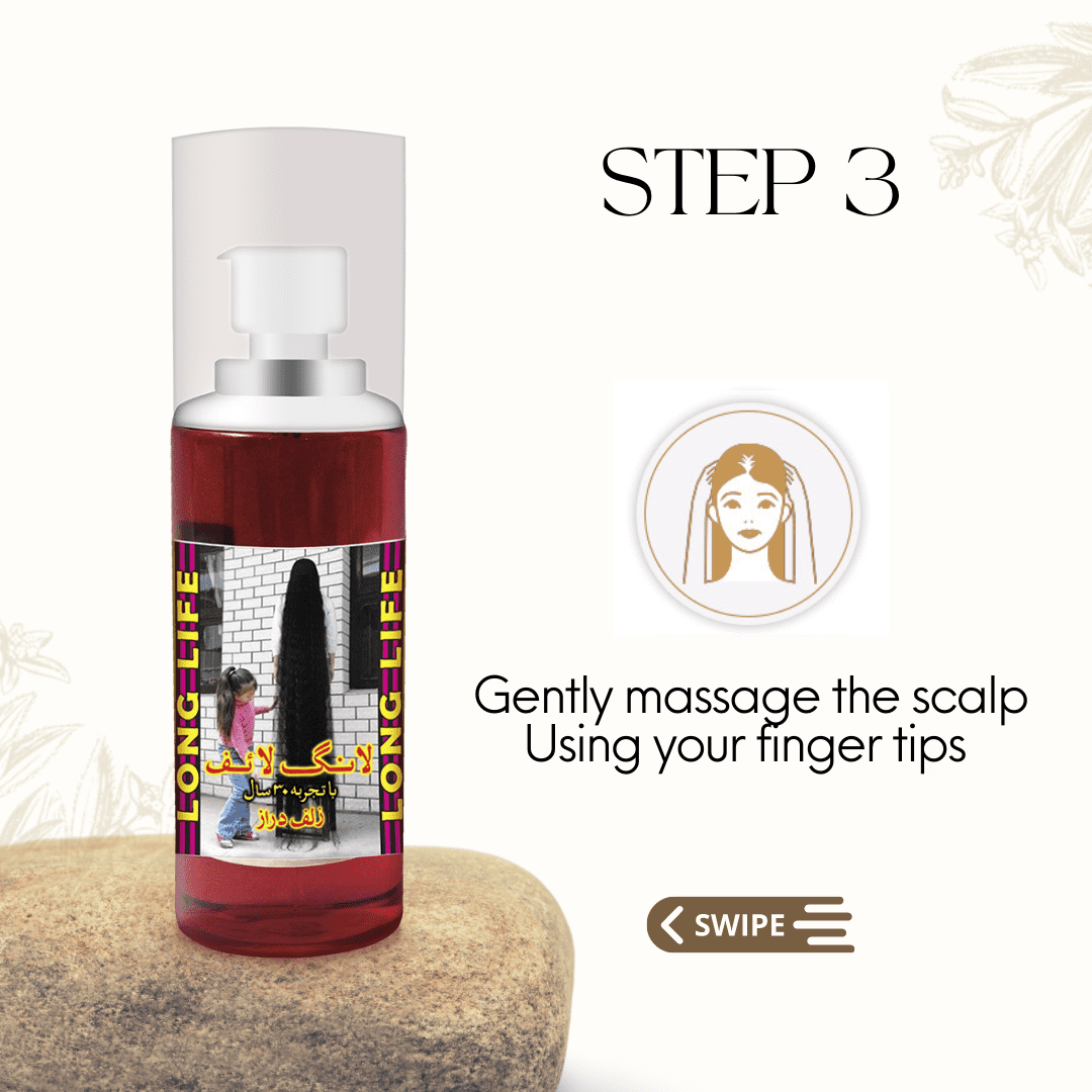 hair-growth-oil in pakistan step 3