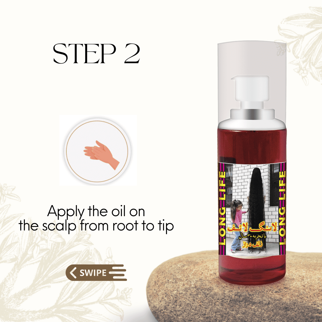 hair growth oil step 2